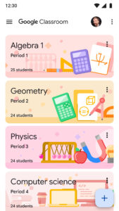 Google Classroom 3.35.771141466 screenshot 1