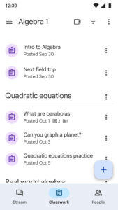 Google Classroom 3.35.771141466 screenshot 3