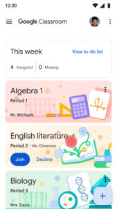 Google Classroom 3.35.771141466 screenshot 5