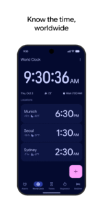 Google Clock 6.10.51.708297594 screenshot 3