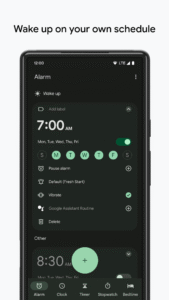 Google Clock 7.14 (771143455) screenshot 1