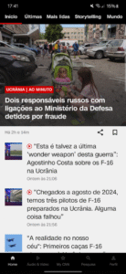 CNN Portugal 3.2.6 screenshot 1