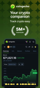 CoinGecko: Crypto Tracker screenshot 1