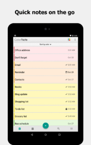 ColorNote Notepad Notes 4.6.7 screenshot 9