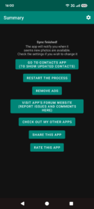 Contacts Sync (requires ROOT) 3.33 screenshot 5