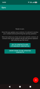 Contacts Sync (requires ROOT) 3.31 screenshot 3
