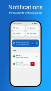 CPU/GPU/Battery Monitor & Noti 6.3.1 screenshot 3