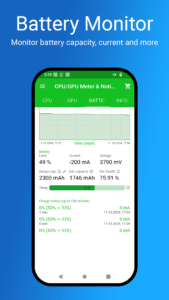 CPU/GPU/Battery Monitor & Noti 6.3.1 screenshot 5