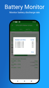 CPU/GPU/Battery Monitor & Noti 6.3.1 screenshot 6