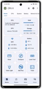 CPU X - Device & System info 3.9.3 screenshot 1