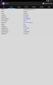 CPU-Z 1.50 screenshot 7
