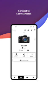 Sony | Creators' App 3.1.0 screenshot 1