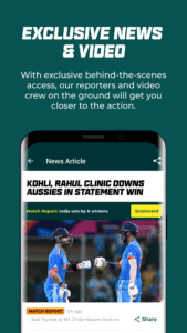 Cricket Australia Live 13.0 screenshot 7