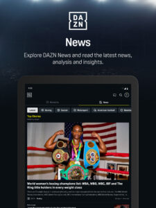 DAZN - Watch Live Sports 3.25.0 screenshot 13