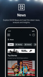 DAZN - Watch Live Sports 3.25.0 screenshot 7