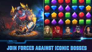 DC Heroes & Villains: Match 3 2.9.10 screenshot 4