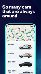 Delimobil: Carsharing and Rent 9.8.0, build a9cc58de screenshot 3