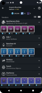 Destiny 2 Companion 17.0.5 build #562 screenshot 5