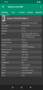 Device Info HW screenshot 2