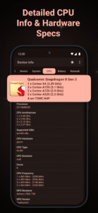 Device Info: System & CPU Info 3.3.9.0 screenshot 3
