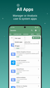 Device Info: View phone info v3.0.1.0 (120-640dpi) (Android v2.9.16 screenshot 4