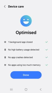 Samsung Device Care 13.8.67.3 screenshot 2