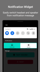 Disable Headphone, HDST Toggle 1.3.0 screenshot 2