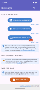 DiskDigger photo/file recovery 1.0-2025-05-23 screenshot 3
