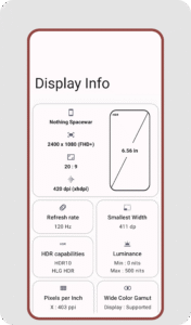 Display Info 2.2 screenshot 3