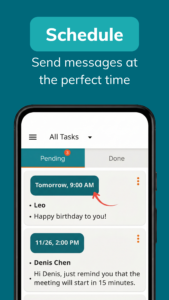 Auto Text - Schedule Messages 5.7.4 screenshot 2