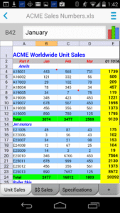 Docs To Go™ Office Suite 2.002 screenshot 5