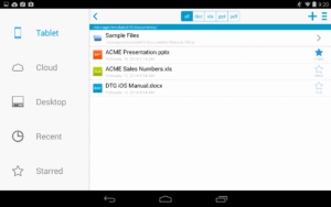 Docs To Go™ Office Suite 2.002 screenshot 9