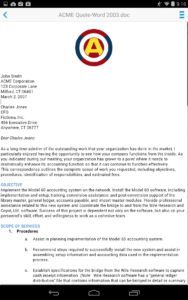 Docs To Go™ Office Suite 2.003 screenshot 11