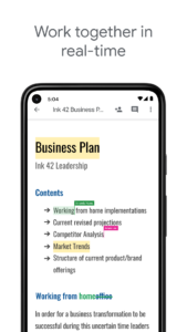 Google Docs 1.25.242.01.90 screenshot 1