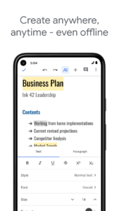 Google Docs 1.25.242.01.90 screenshot 3