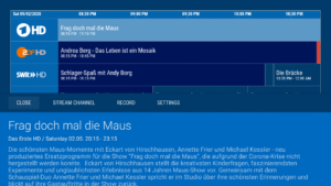 dream Player TV for TVheadend (Android TV) screenshot 4