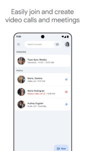 Google Meet (formerly Google Duo) 323.0.804586063.duo.android_20250901.02_p1 screenshot 1