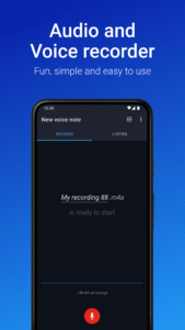 Easy Voice Recorder 2.9.3 screenshot 1