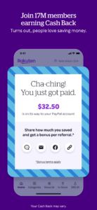 Rakuten: Cash Back and Deals 12.7.0 screenshot 4