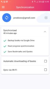 eBoox: ePub PDF e-book Reader 2.61.0.3 screenshot 2