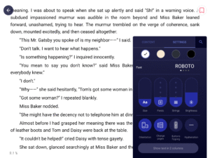 eBoox: ePub PDF e-book Reader 2.61.0.3 screenshot 9