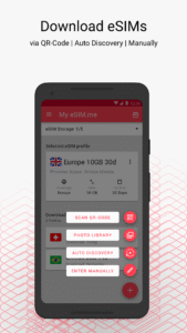 eSIM.me: UPGRADE to eSIM 1.7.2 screenshot 6