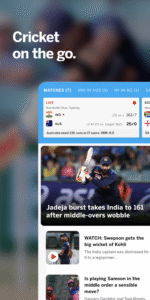 ESPNcricinfo - Live Cricket 25.03.17 screenshot 1