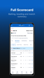 ESPNcricinfo - Live Cricket screenshot 3