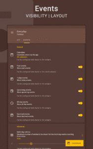 Everyday | Calendar Widget 18.7.0 screenshot 14