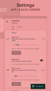 Everyday | Calendar Widget 18.6.0 screenshot 5