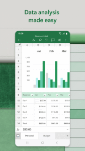 Microsoft Excel: Spreadsheets 16.0.18925.20000 screenshot 2