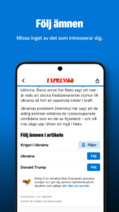 Expressen Nyheter 9.7.17 screenshot 4