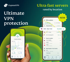 ExpressVPN: VPN Fast & Secure (Amazon Appstore Fire TV and Tablet version) 12.15.0 screenshot 1