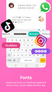 Facemoji Emoji Keyboard Pro 3.5.4 screenshot 4